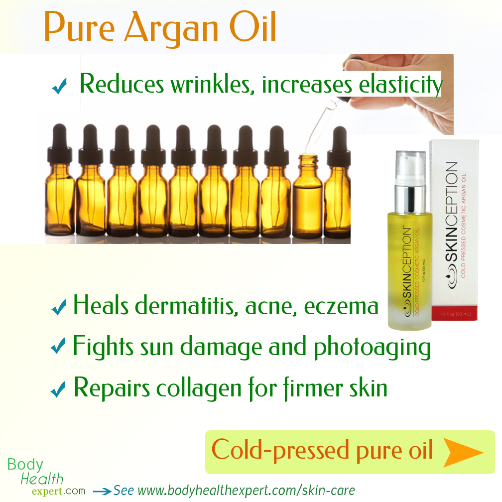 increase your skin's beauty with pure argan oil